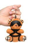 Rope Teddy Bear Keychain