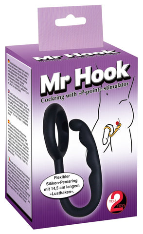 Mr. Hook - Cock Ring with P-spot Stimulator