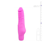 Silicone Realistic Vibrator Pink